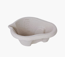 Single-use type of pulp measuring pot