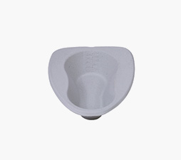 Single-use disposable pulp bedpan liner